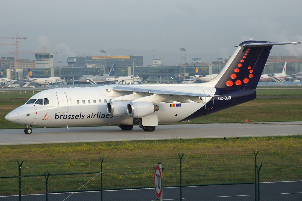 Bruessel Airlines,OO-DJR,Frankfurt,9.10.08