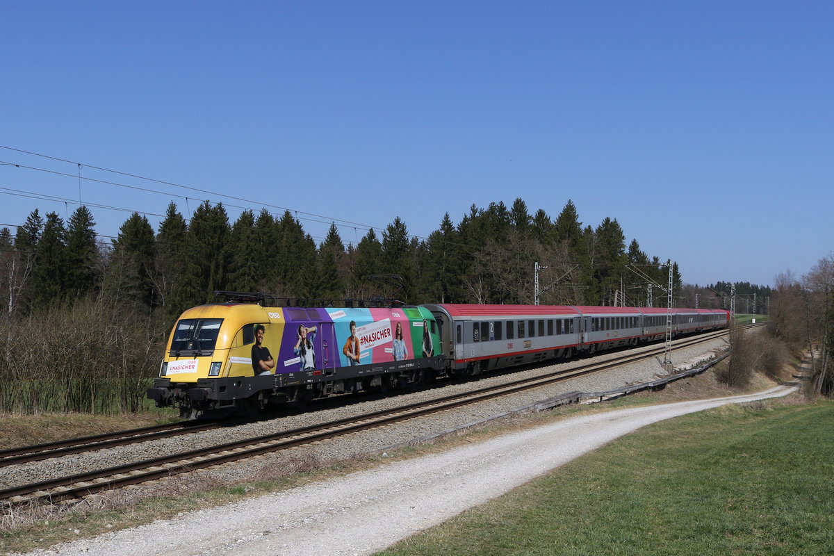 1116 168  Na Sicher  war am 2. April 2020 bei Grabenst�tt auf dem Weg nach M�nchen.
