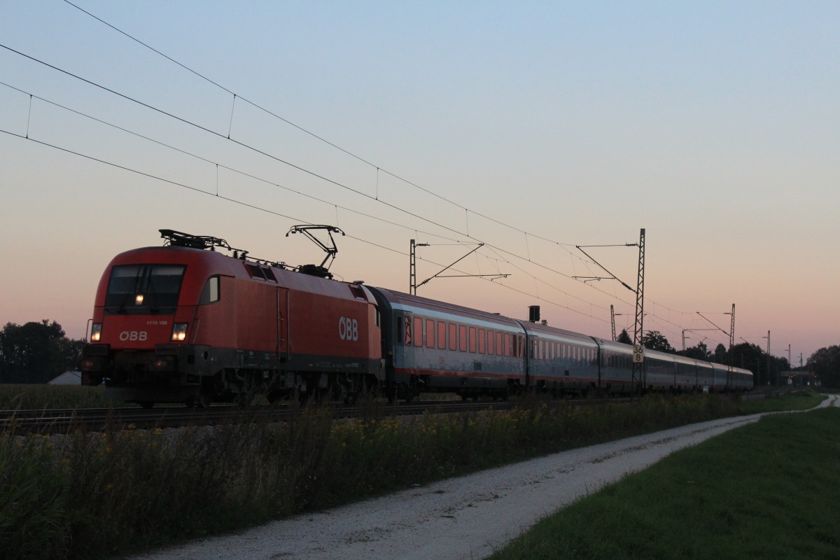 1116 189-0 am 6. September 2013 bei �bersee.