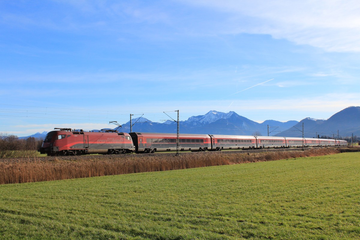 1116 214-8 am 29. Dezember 2012 bei Weisham.