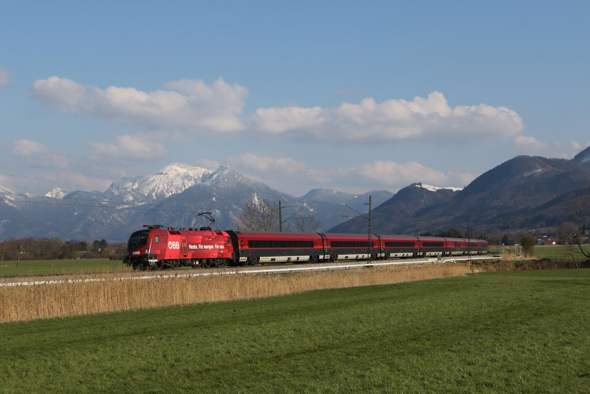 1116 225  Heute. F�r morgen. F�r uns  aus Salzburg kommend am 16. April 2021 bei Bernau am Chiemsee.