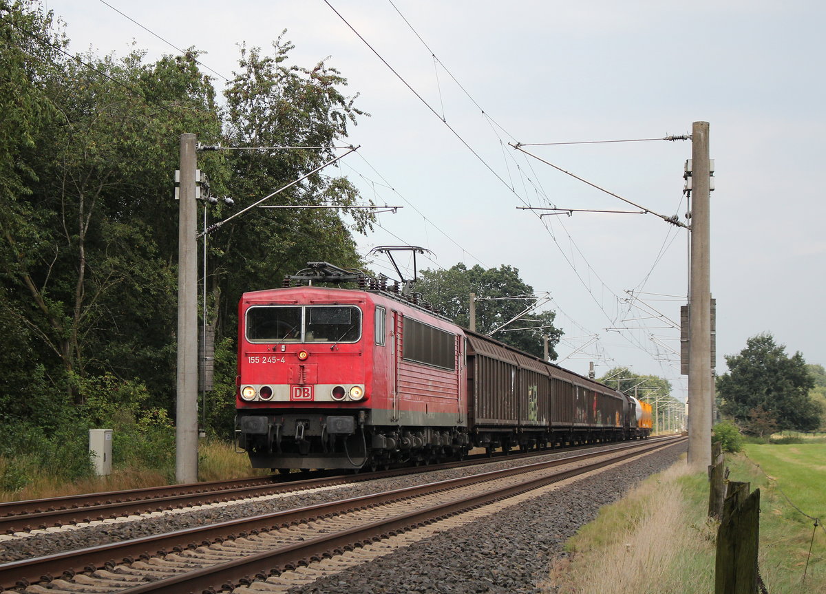 155 245-4 am 1. September 2016 bei Wulfsmoor.