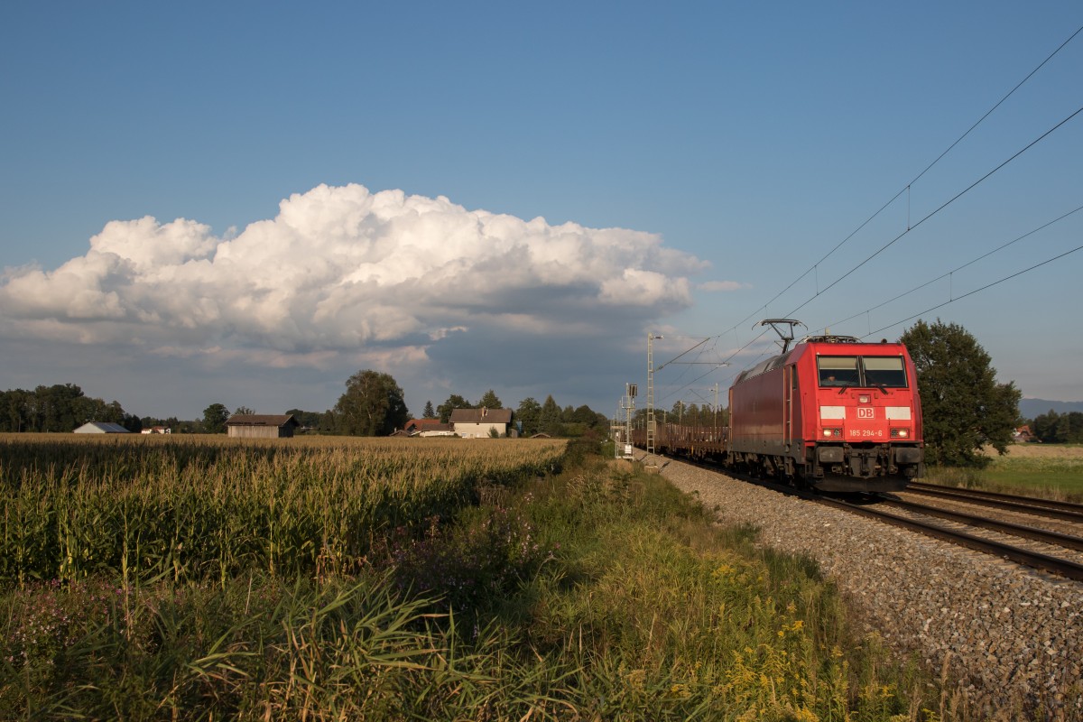 185 294 am 9. September 2015 bei �bersee am Chiemsee.