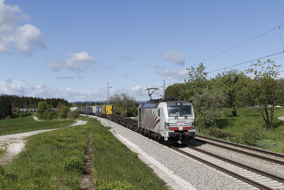 193 776 am 9. Mai 2019 bei Grabenst�tt am Chiemsee.