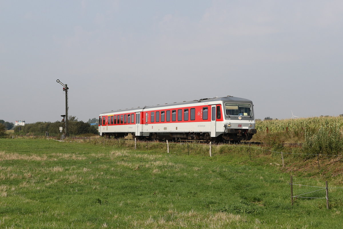 628 495  Tinnum  am 28. August 2019 bei  Risum-Lindholm .
