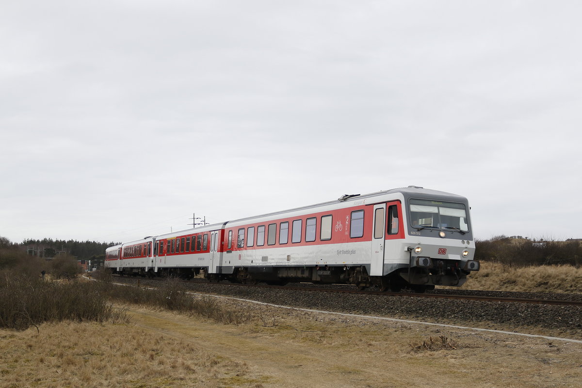 628 512 am 21. M�rz 2018 bei Morsum auf Sylt.