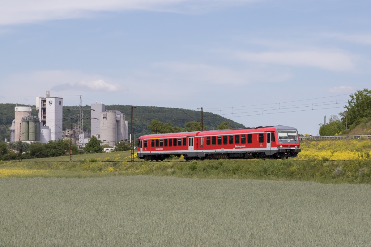 628 569 am 15. Mai 2015 bei Karlstadt am Main.