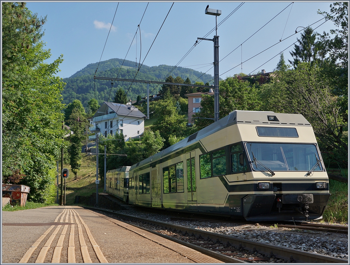 Am 2. Juni 2017 standen die zwei letzen CEV MVR GTW Be 2/6 in Fontanivent und warten wohl auf ihre Reise ins Seeland. 
