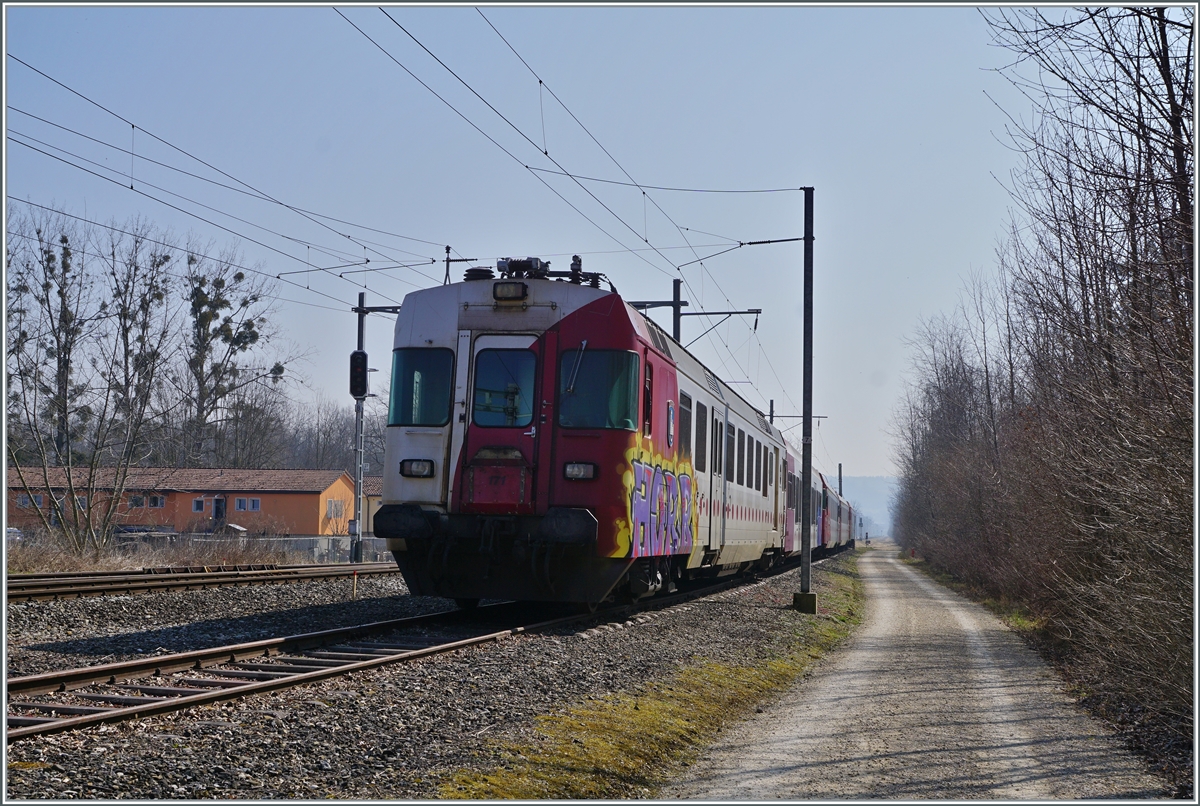 Das war einmal ein ein schöner GFM/TPF BDe 4/4 ...

Sugiez, den 9. März 2022 