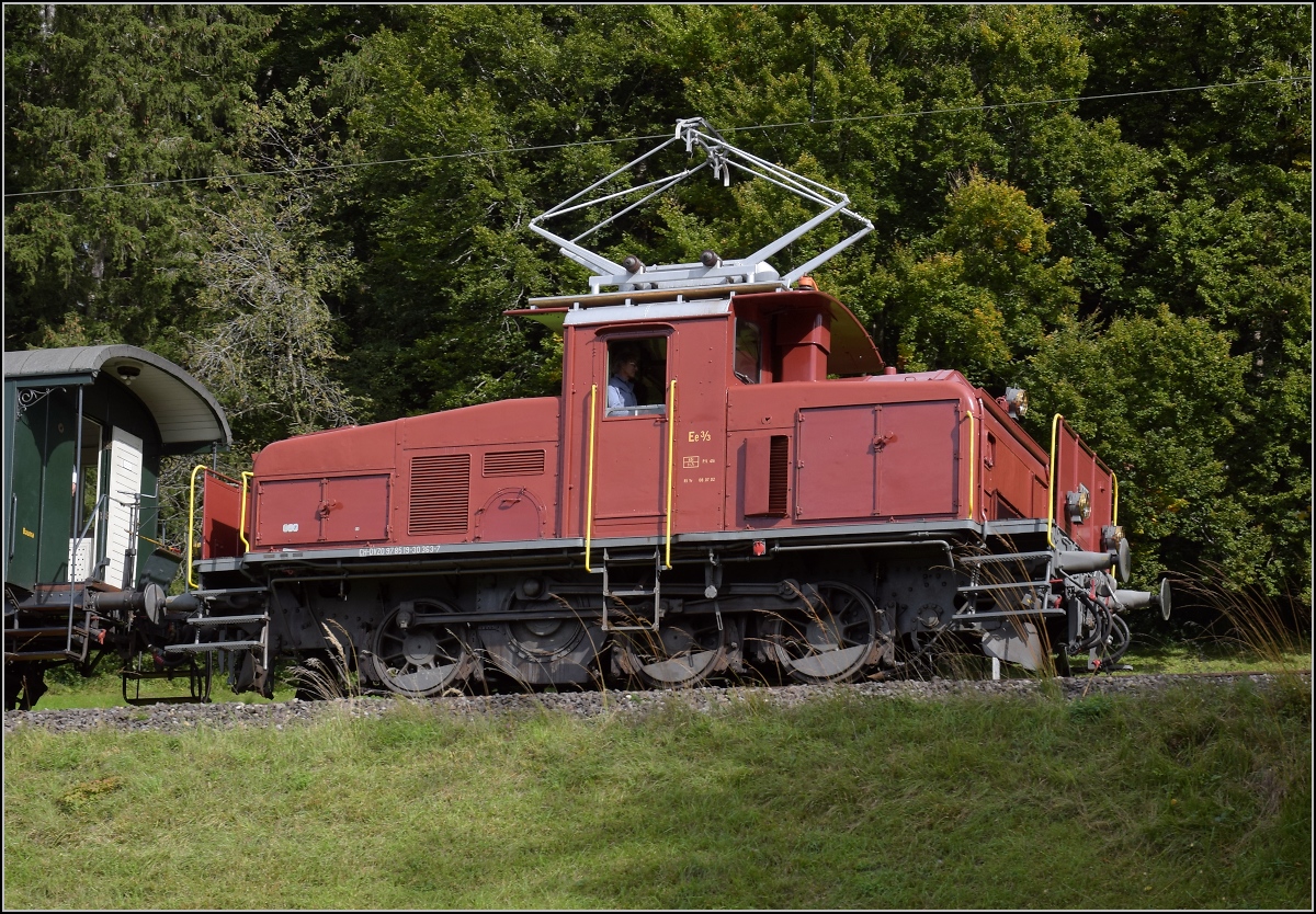 Fahrtag DVZO.

Ee 3/3 16363 in Emmetschloo. Oktober 2021.