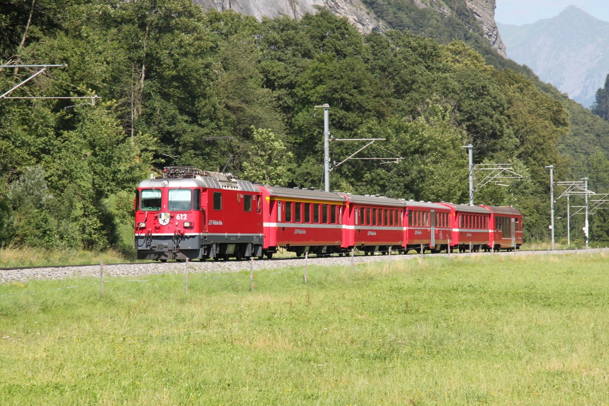 Regio von Davos nach Landquart zwischen Gr�sch und Malans am 17.07.14

