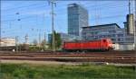 Nur Ende der 110er-Herrlichkeit, die Baureihe 181 bleibt noch ein wenig der G�ubahn erhalten.