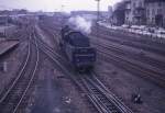 Am Bahnhof von Singen (Hohentwil): Dampflok 50 3024.