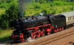 Die 01 202 des Vereins Pacific 01 202 ist ab und zu auch einmal in ihrer alten Heimat im Einsatz, so wie hier beim Dampfspektakel zum Jubil�um  20 Jahre Rheinland-Pfalz-Takt  und  25 Jahre