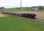 Grosse Fr�hlingsfahrt mit der Grossdampflok 503673 vom 11.