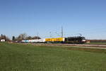 6193 632 von  BEACON  war mit einem  KLV  am 8. April 2026 bei �bersee am Chiemsee in Richtung Salzburg unterwegs.
