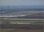 Messzug Nbz 94321 mit 120 160-7 Hockenheim-Basel.