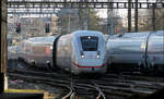 Der Bahnhof Bern -     Eine kleine Serie mit der Einfahrt eines ICE 4 in den Berner Bahnhof.