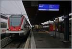 Tristes Wetter und Nachschuss passt hier gut: Nur noch bis Ende Woche verkehren die direkten RE Züge von Biel/Bienne nach Meroux TGV.