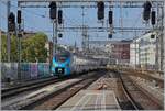 Der SNCF Régiolis tricourant Z 31535 und ein weiterer erreichen als LEX nach Coppet den Bahnhof von Genève. 

20. Aug. 2024