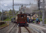 Train du Terroir.

E 3/3 5811 in Travers. Mai 2024.