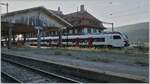 Das Bild mit dem SBB Flirt3 als S2 nach Aigle vermittelt etwas von der heutigen Ambiente des Bahnhof von Vallorbe, da ist es schwer vorzustellen, dass hier mal grosse Express Züge mit klangvollen
