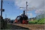 Die G 2x 2/2 105 in Blonay.