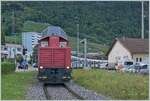 In Villeneuve werden die beiden Stuttgarter S-Bahn Triebwagen 430 236 und 727 langsam ins Alstom Werk Villeneuve rangiert und dafür zuständig ist die SBB 234 122-0, die auch der Re 6/6 11603 als ETCS  Ausrüstung  diente.

6. Sept. 2024