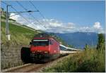 Infolge Bauarbeiten Zwischen Puidoux Chexbres und Lausanne war diese Strecke gesperrt und die IR von Luzern nach Genève verkehrten von und nach Vevey via die Train des Vignes Strecke (wobei der