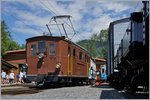 Die BOB HGe 3/3 29 in Chaulin.