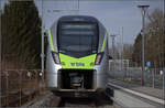 RABe 528 228 bei der Schwarzwasserbr�cke.