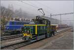 Wenn eine ex SNCF Lok eine ex ÖBB Lok trifft, ist dies ein Bild wert, selbst bei diesem Nebelwetter.