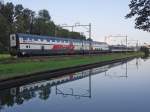 Als S 19073 auf der Fahrt von Zürich nach Romanshorn, zieht ein RBe 540 nicht nur die dazugehörenden, 'passenden' Wagen sondern auch noch zwei 'Exoten'.