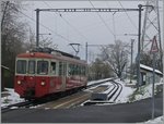 Der CEV BDeh 2/4 74 unterwegs Richtung Les Pléiades beim Halt in Fayaux.
1. Mai 2016