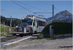 Zu meiner Überraschung kam kurz nach dem ABeh 2/6 der CEV Beh 2/6 N° 72  Astro Pléiades  mit dem KK 502 für die Müllentsorgung den Berg hochgefahren und ich konnte ihn hier