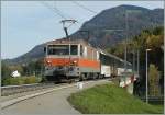 Die bei der GFM/TPF eher wenig gebrauchten GDe 4/4 kamen 2008 zur MOB und verkehrten noch einige Zeit in den GFM/TPF Farbgebung.