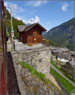 Bahnhofsmärchenwelt Martigny - Vallorcine.
