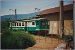 Der BAM BDe 4/4 N� 3, damals noch im Plandienst, erreicht L'Isle Mont la Ville.