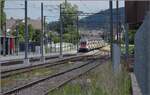 RABe 511 068 als S 15 erreicht die Endstation Niederwenigen.