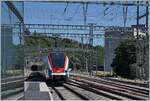 Der SBB LEX RABe 522 218 erreicht von Coppet kommend Lancy Pont Rouge.