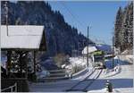 Der BLS RABe 535 121 (Lötschberger) ausgangs Trubschachen auf dem Weg nach Luzern als RE 4369.