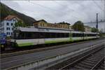 Mangels Niederflureinstieg sind die Leistungen des RBDe 567 316 in den Bauzugdienst gerutscht...