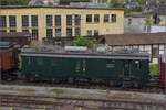 Depotfest Olten 2023. 

Der Gepäcktriebwagen De 4/4 wurde im Jahr 1928 für die SBB gebaut, der mechanische Teil von SWS und SIG, der elektrische Teil durch die SAAS ausgerüstet. Ein Gepäckabteil und ein separates Postabteil standen im Inneren zur Verfügung. August 2023.

Genauere technische Daten stehen bei SBB Historic zur Verfügung: http://www.sbbarchiv.ch/detail.aspx?id=510617